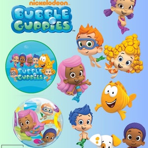 Pacchetto Bubble Guppies pdf jpg download digitale