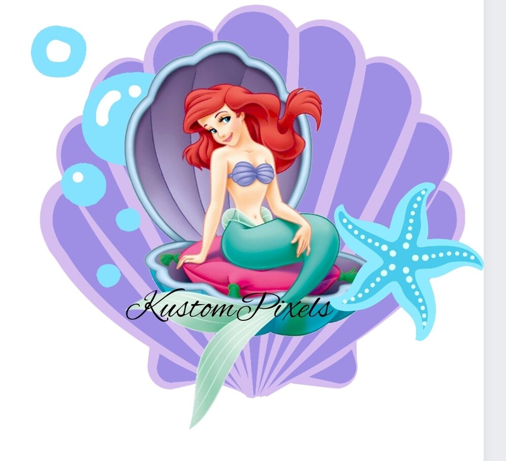 Little Mermaid Ariel png,jpg