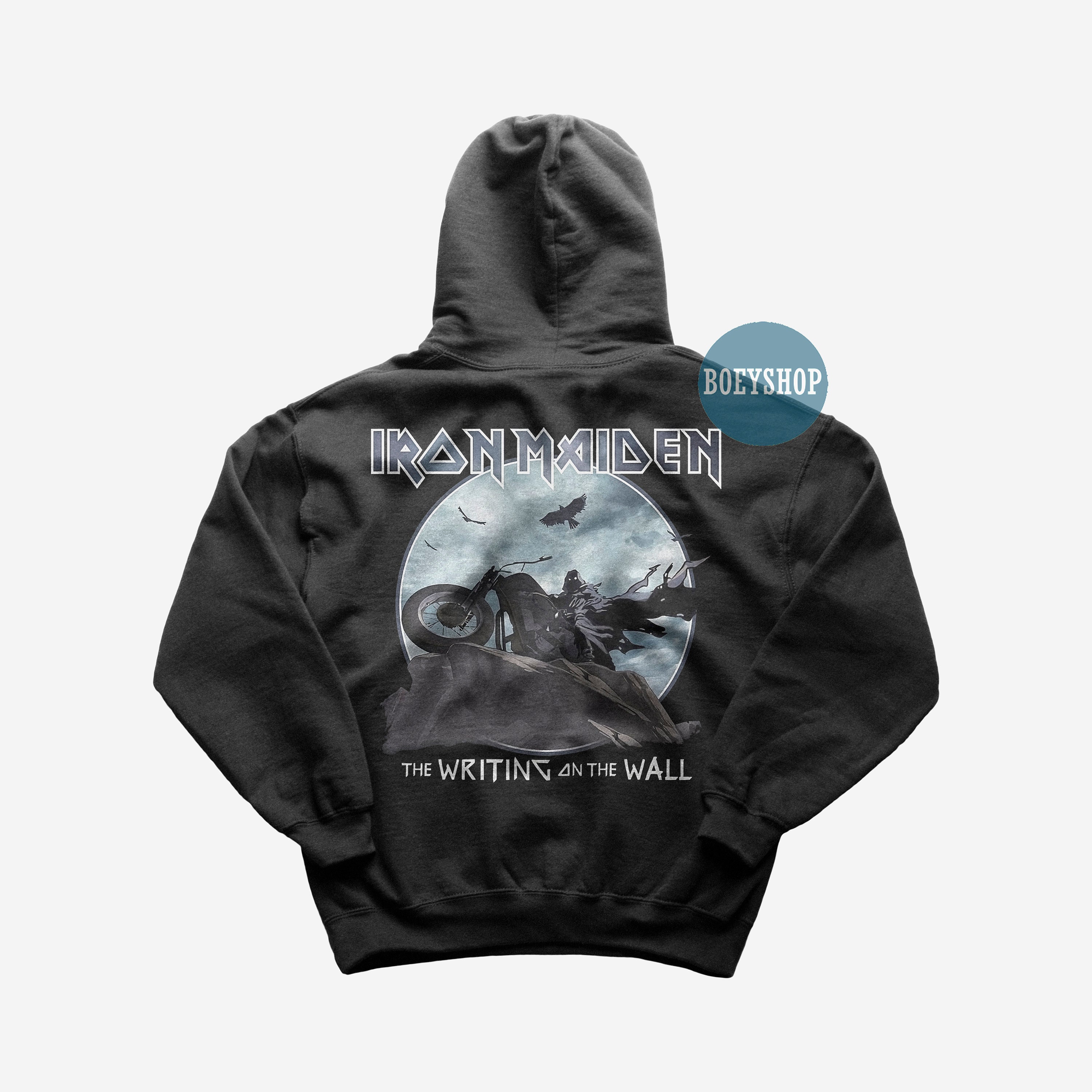 Iron maiden cheap pullover hoodie