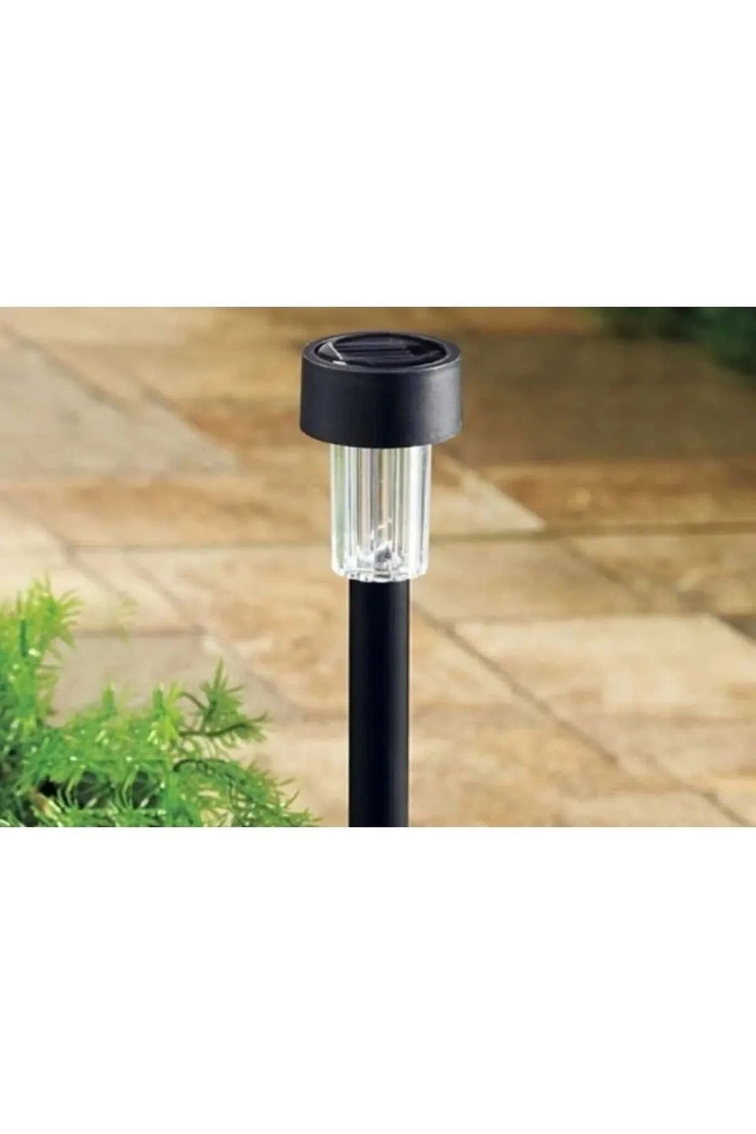 Solar Powered Garden Lamp Plastic Stud Set of 10 Etsy