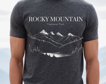Rocky Mountain Nationalpark Shirt: Colorado Vintage T-Shirt