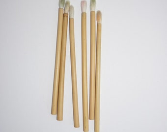 Vintage Japanese Watercolor Brushes