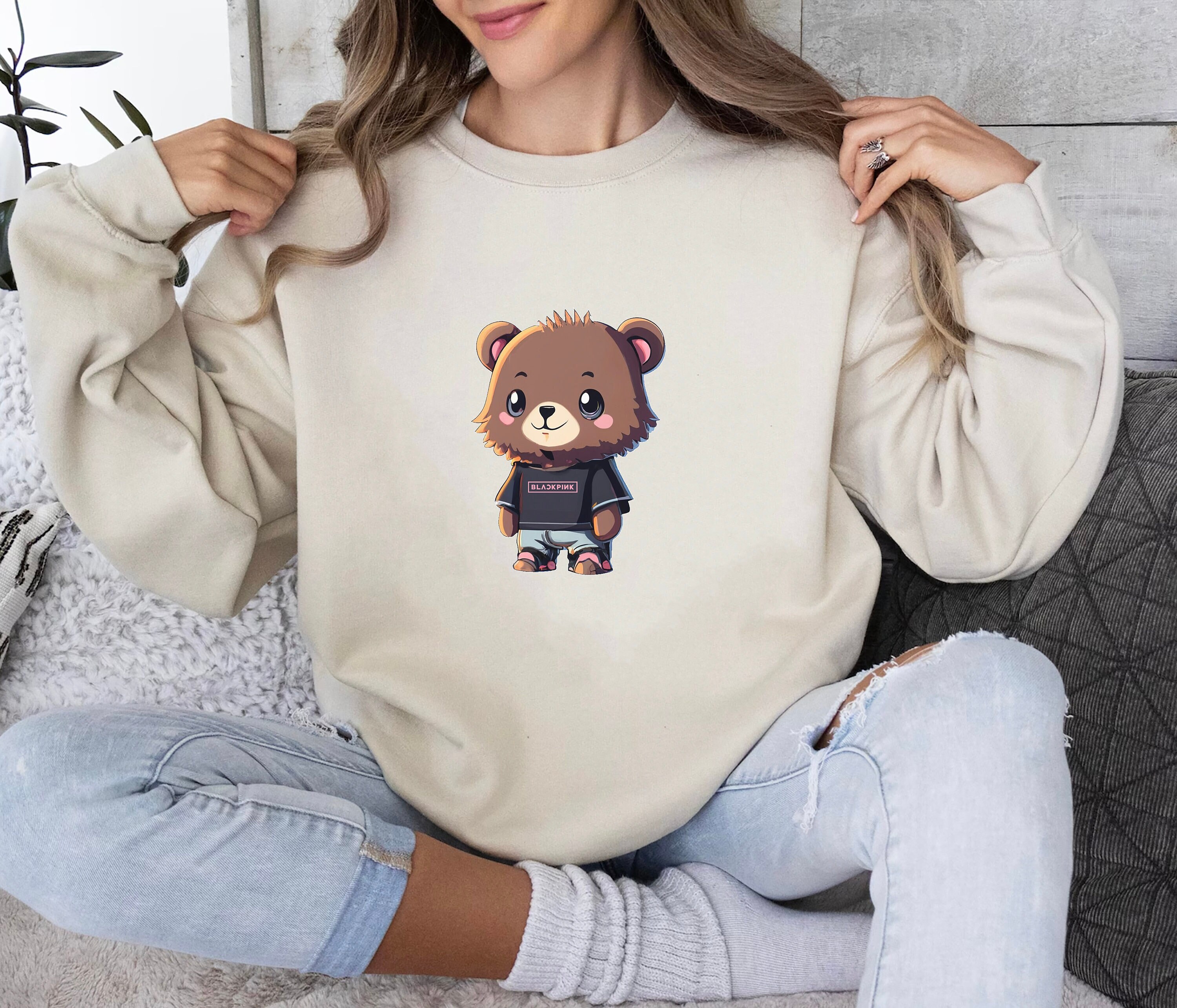 Milk and mocha sweatshirt sale
