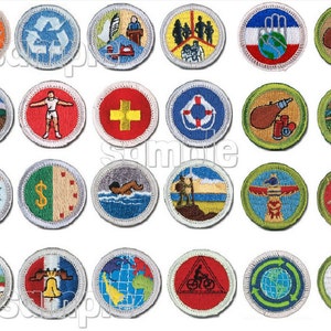 First Aid Merit Badge Embroidered Iron on Patch 2.4 