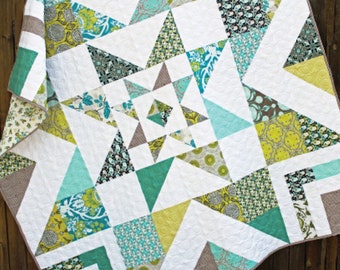 Triple Barnstar Quilt Pattern