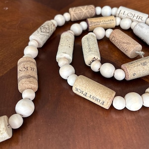 Wine Cork Garland - 6ft strands