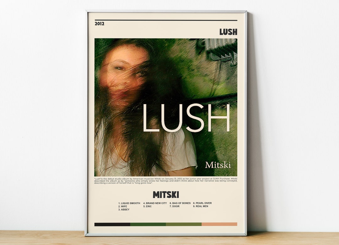 Album Poster Lush of Mitski Mitski Poster Rap Album Poster - Etsy