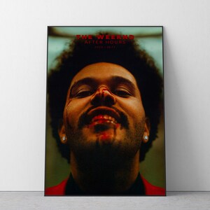 The Weeknd After Hours Custom Album Poster the Weeknd -  Sweden