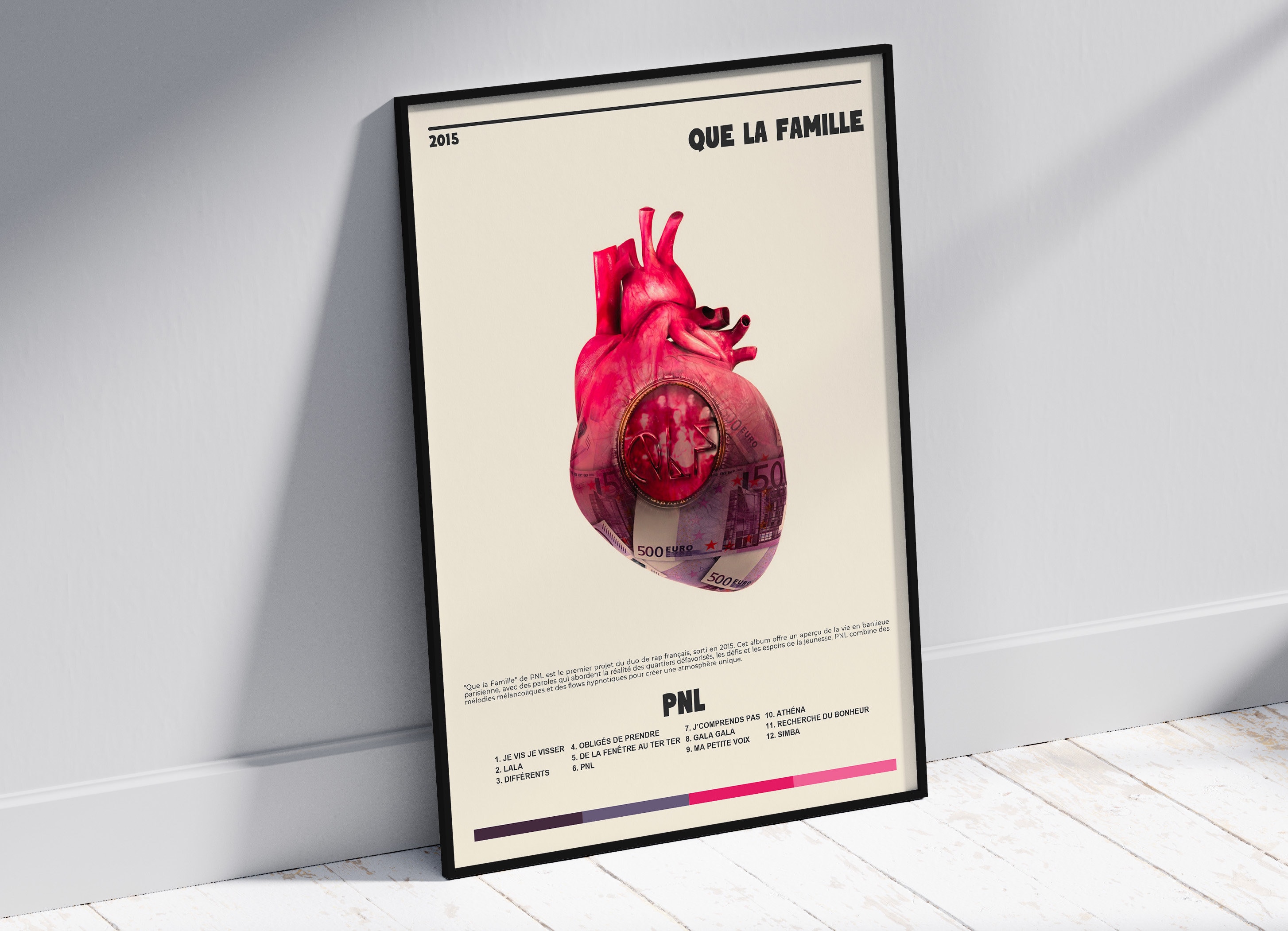 Album Poster Que La Famille by PNL Poster NLP Rap Album - Etsy