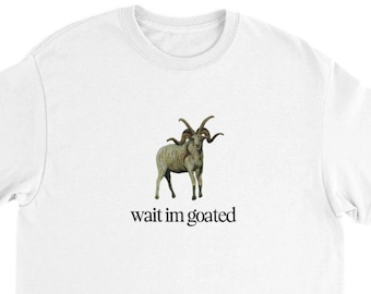 Alex G Wait Im Goated Heavyweight Crewneck Shirt
