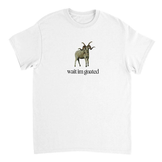 Alex G Wait Im Goated Heavyweight Crewneck Shirt