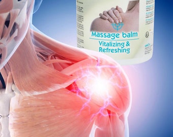 Vitalisierender Massagebalsam / Massagebalsam, vitalisierend & erfrischend