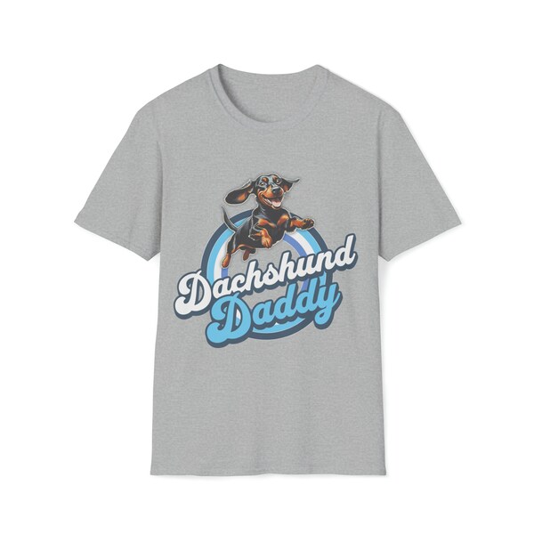 T-shirt Personnalisé Judge Dachshund (Teckel Juge) – Coton Lourd – Tailles S à 5XL – Fabriqué Aux USA