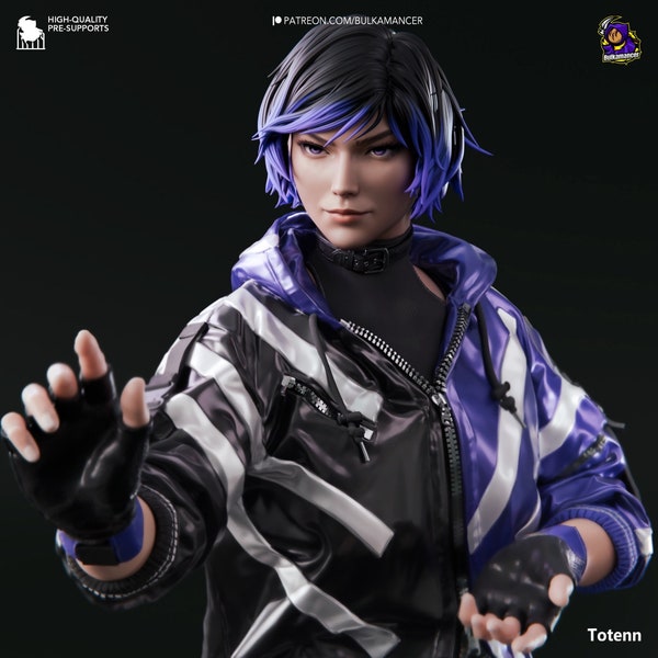 Reina Tekken 8 | 3D Printed Model | Tekken 8 Figure