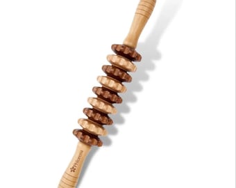 Wooden Fascia Massage Roller