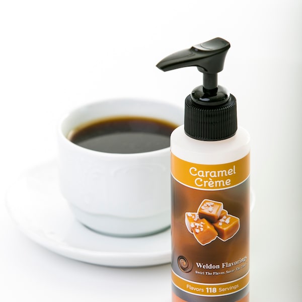 Weldon Flavorings, Caramel Creme Unsweetened Coffee Flavoring