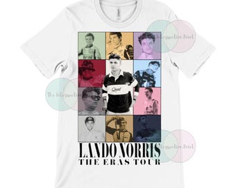 Lando Norris TTPD Eras Tour Inspired T-Shirt