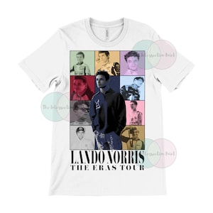 Lando Norris Eras Tour Inspired T-shirt
