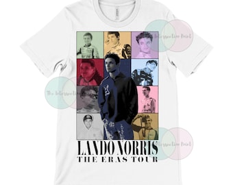Lando Norris Eras Tour Inspired T-shirt