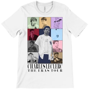 Charles Leclerc Eras Tour Inspired T-shirt