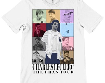 Charles Leclerc Eras Tour Inspired T-shirt