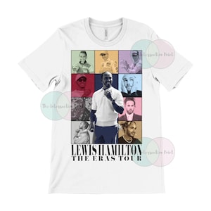 Lewis Hamilton Eras Tour Inspired T-shirt