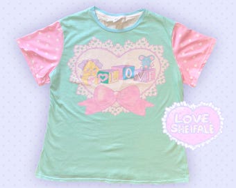 Lovely Blocks Cotton Shirt