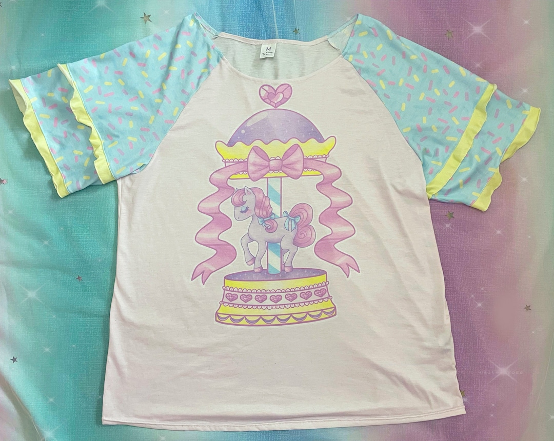 Pretty Pony Carousel Ruffle Shirt - Etsy