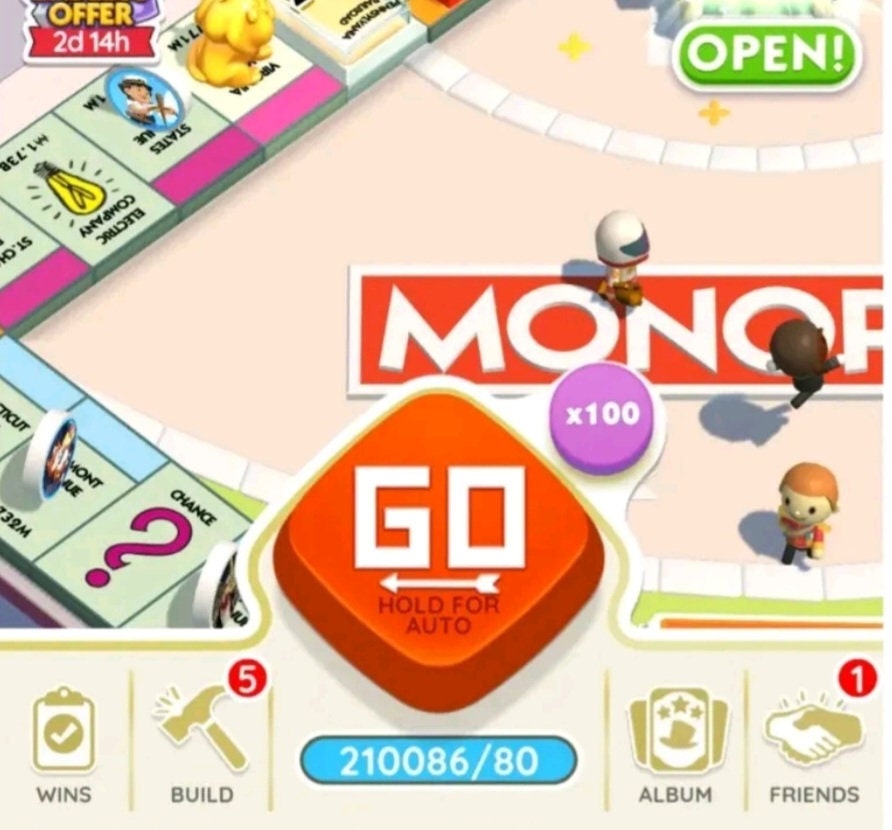 Gotcha! - ¡Vale! - Monopoly GO Stickers/Cards (5 stars)