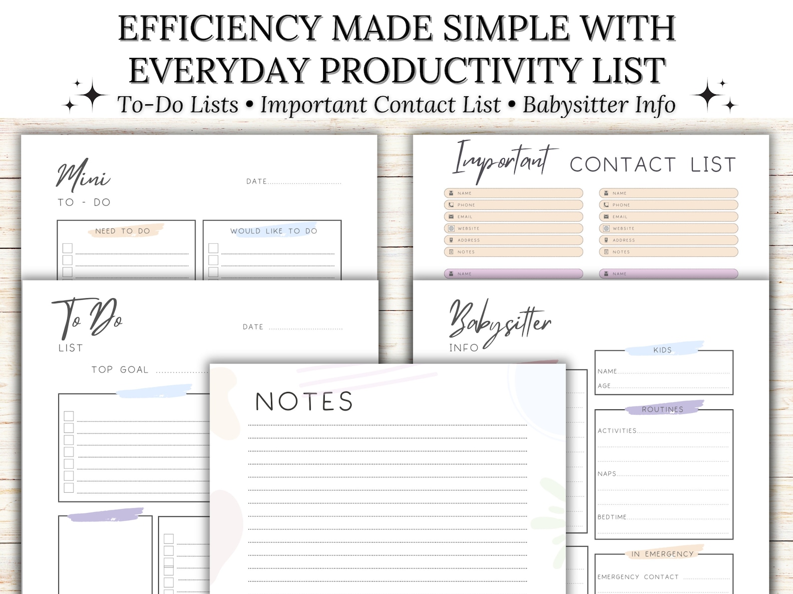 MOM LIFE Household Planner Bundle | Mom Planner | Home Management ...