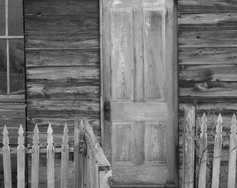 Architecture Photography Print: Exterior Door Photo (Digital Download)