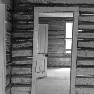 Architecture Photography Print: Exterior Door Photo (Digital Download)