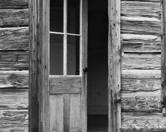 Architecture Photography Print: Exterior Door Photo (Digital Download),