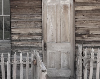 Architecture Photography Print: Exterior Door Photo (Digital Download)