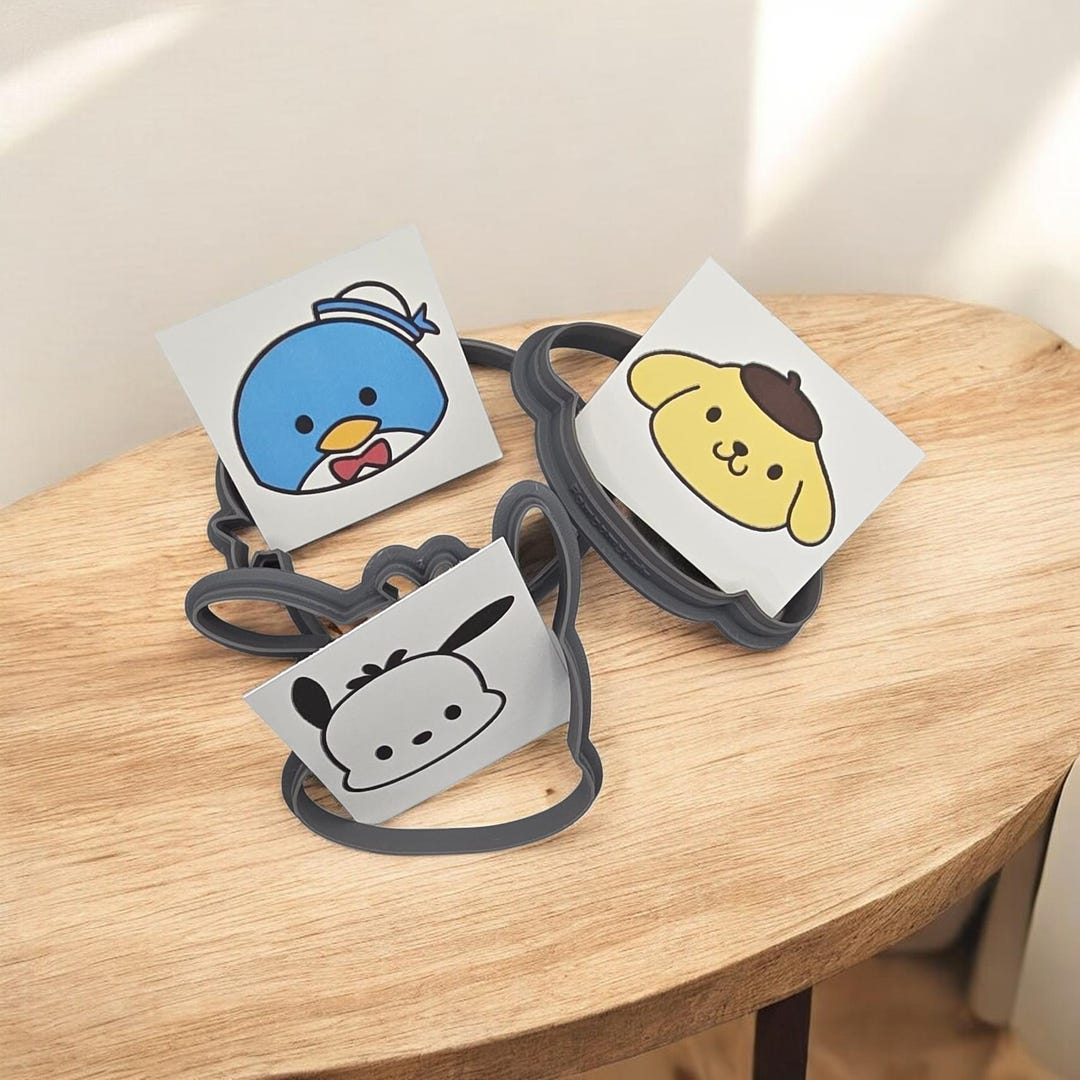 Animal Cartoon Character Cookie Cutters Group 1 - Fondant, Craft Clay ...