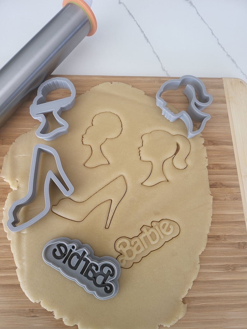 Girl Cookie Cutters Set of 4 - Etsy