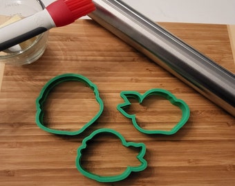 Turtle Cookie Cutters Set of 3