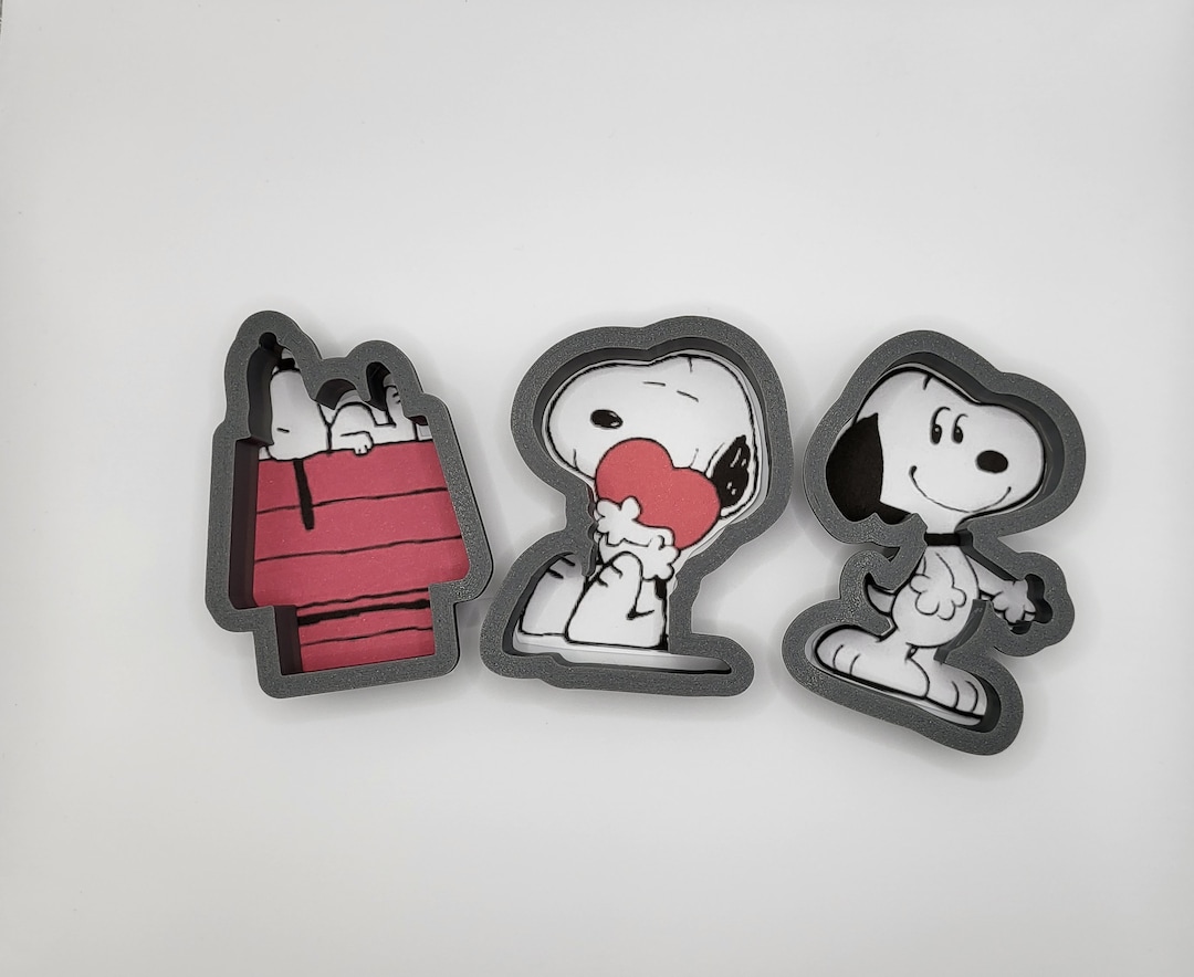 Dog Cartoon Character Cookie Cutters - Fondant, Craft Clay, Polymer ...