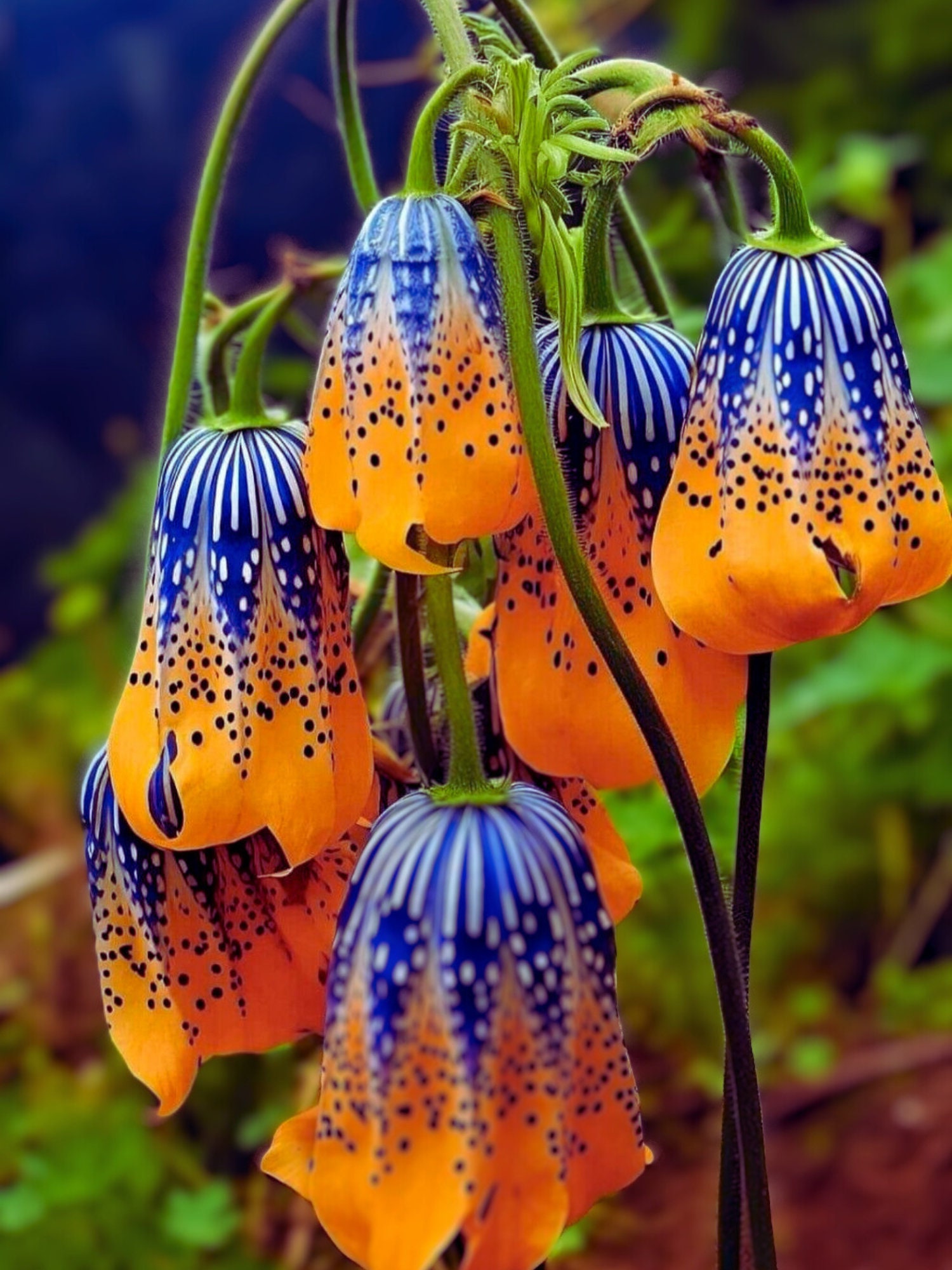 10 Samen Tibetanische Glockenblumen seltene Pflanzen Blumen