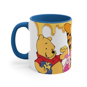 Winnie The Pooh Disney Accent Coffee Mug, 11oz