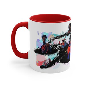 Spider Man: Across the Spider Verse Accent Coffee Mug, 11oz