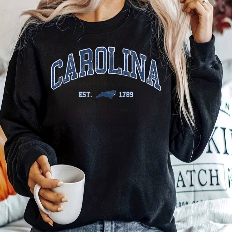 UNC Vintage Sweatshirt, University of North Carolina Sweatshirt, UNC