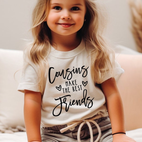 Cousins Make the Best Friends, Cousin Crew Onesies®, Retro Cousin Baby Bodysuit, Boho Matching Cousin Onesies®, New Cousin, Pregnancy reveal