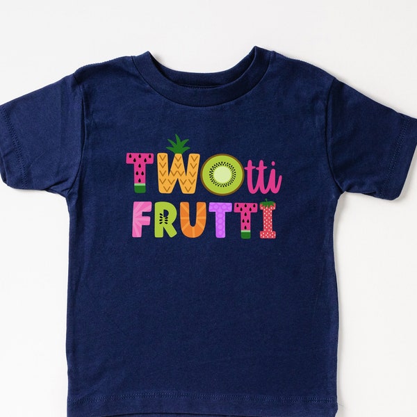 2nd Birthday Shirt, Second Birthday Shirt, Toddler Fruit Shirt, Tutti Frutti, Girls 2nd Birthday Ideas, Fruit Birthday Party Outfit