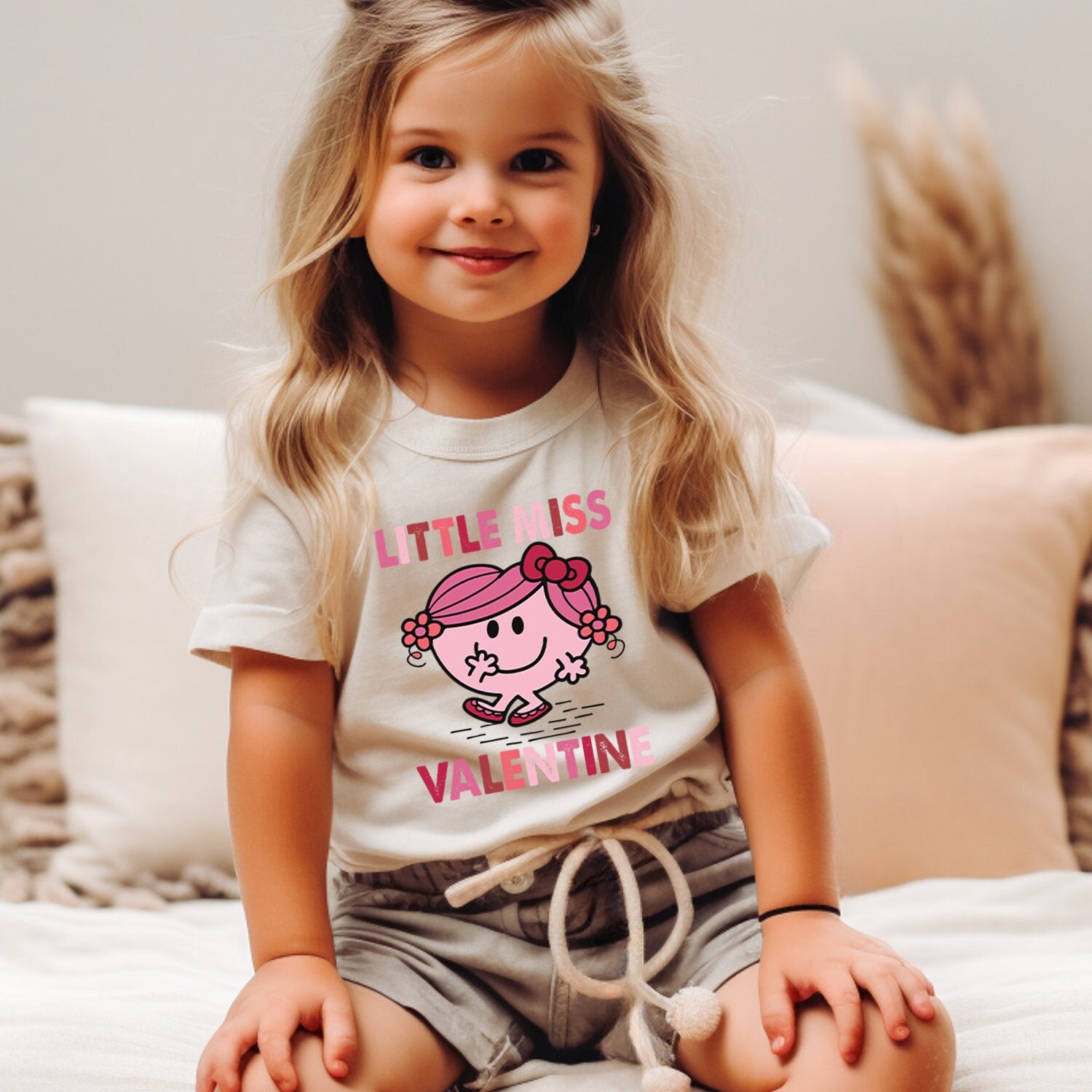 Little Miss Valentine Shirt, Toddler Valentines Day Shirt, Valentines for Kids, Cute Girl Onesie®, Funny Baby Onesie®, Valentine Gift