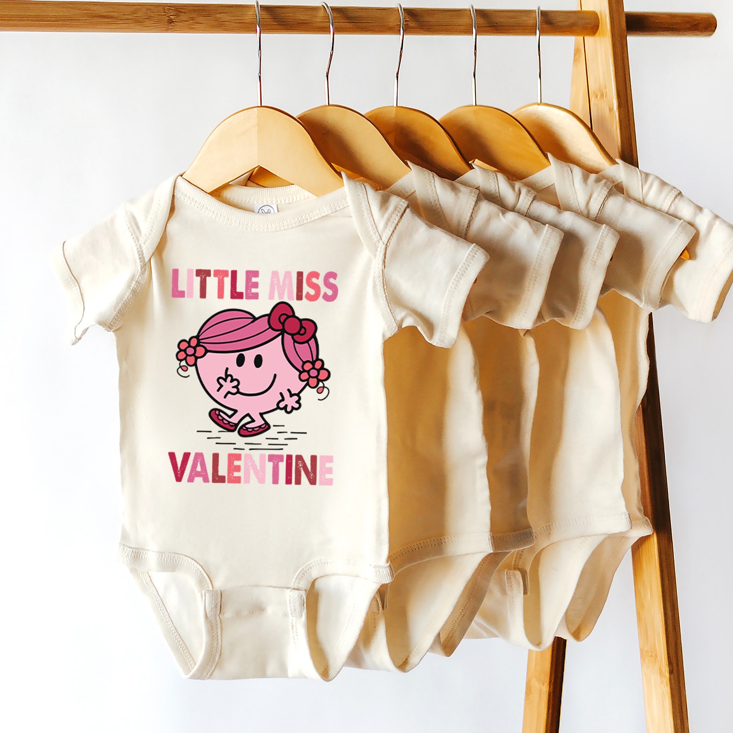 Little Miss Valentine Shirt, Toddler Valentines Day Shirt, Valentines for Kids, Cute Girl Onesie®, Funny Baby Onesie®, Valentine Gift