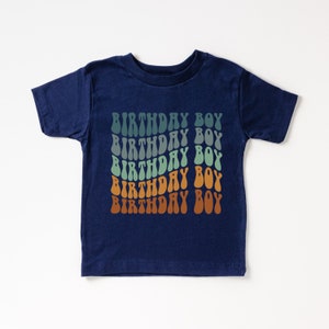 Birthday Boy Shirt, Retro Birthday Boy Shirt, Boys Birthday Gift