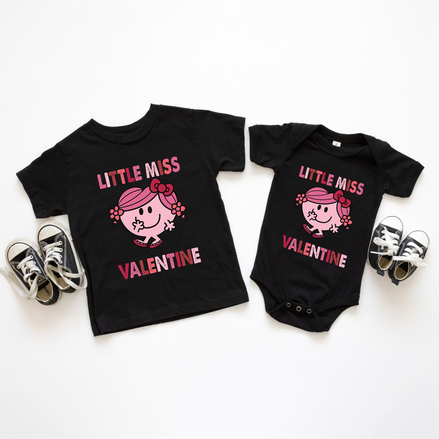 Little Miss Valentine Shirt, Toddler Valentines Day Shirt, Valentines for Kids, Cute Girl Onesie®, Funny Baby Onesie®, Valentine Gift