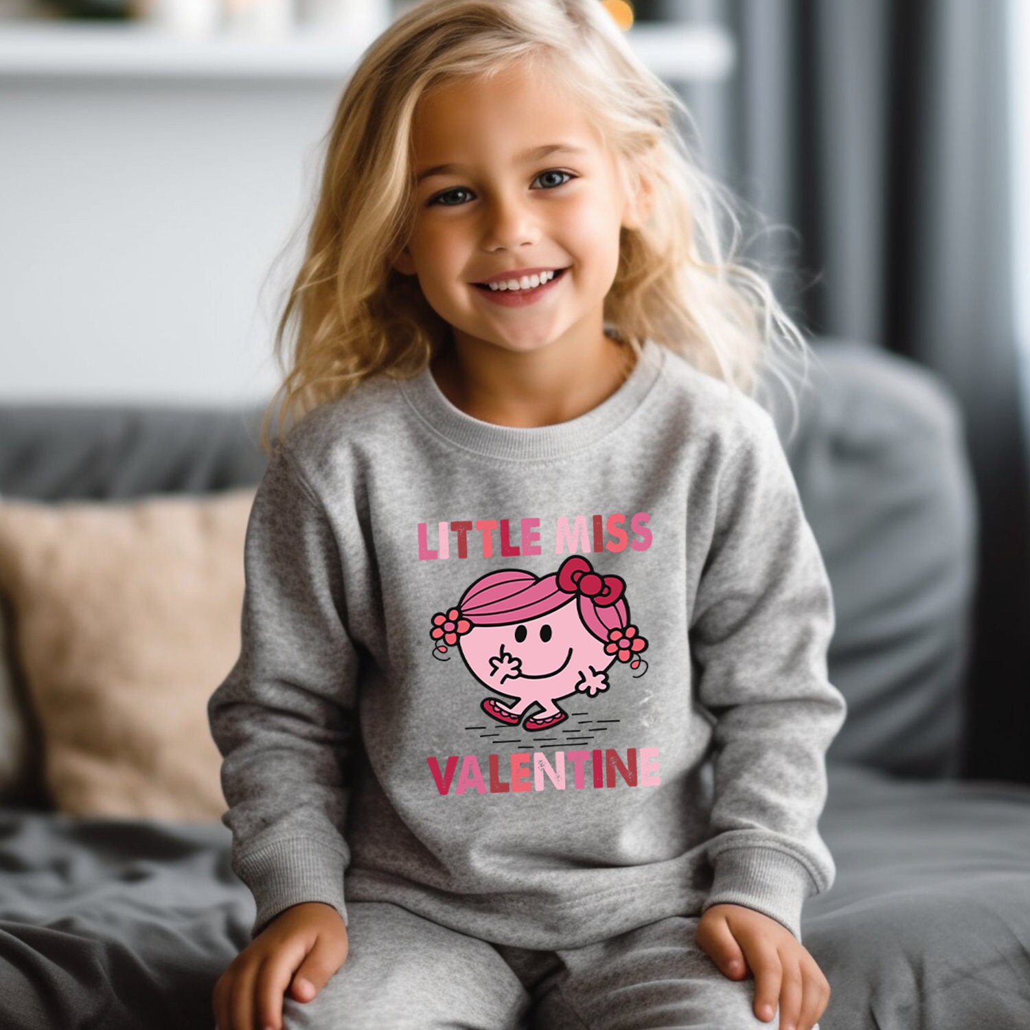 Little Miss Valentine Shirt, Toddler Valentines Day Shirt, Valentines for Kids, Cute Girl Onesie®, Funny Baby Onesie®, Valentine Gift
