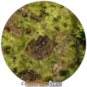 LIGHT CIRCLE - Zones en caoutchouc pour Age of Sigmar 4e édition - 123JEUX